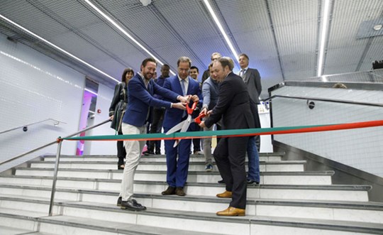 Uitgang metrostation Dijkzigt geopend