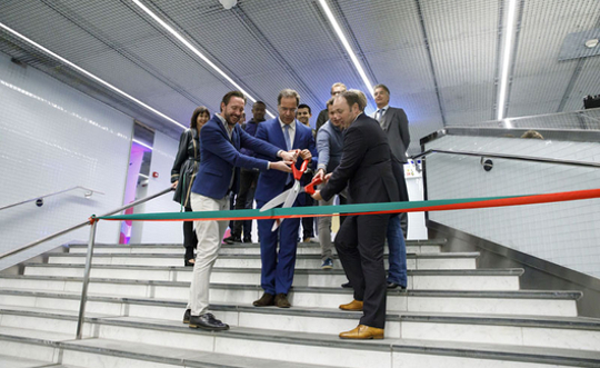 Uitgang metrostation Dijkzigt geopend