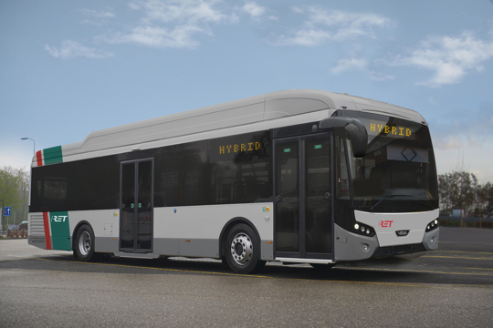 RET gunt levering 143 energiezuinige bussen aan VDL Bus & Coach BV