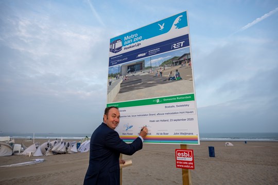 Contract aanleg ‘Metro aan Zee’ getekend