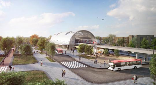 Subsidie voor renovatie metrostation Spijkenisse