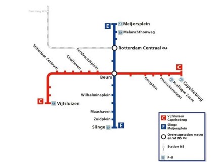 Metrokaartje jaarwisseling